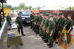 Сбор с офицерами-выпускниками воинских частей технического обеспечения