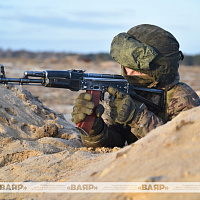 Батальонное тактическое учение с одним из подразделений 38 одшбр