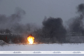 Сборы с подвижными группами разминирования Западного оперативного командования