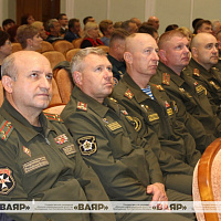 В Гродненском гарнизоне прошло торжественное собрание, посвященное 85-летию 1134 ВКМЦ