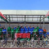 Курсанты приняли участие в патриотическом велопробеге «Мы помним!»