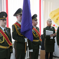 Торжественная церемония открытия военно-патриотического клуба «Память»