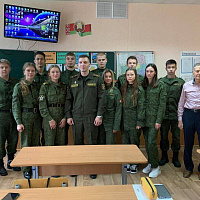 Открытые уроки для школьников от военнослужащих