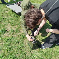 Военнослужащие 103 овдбр провели уроки мужества для школьников 