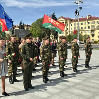 Гвардейцы приняли участие в акции «30 дней до Победы»