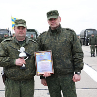 Состязания по скоростному восстановлению  участка взлётно-посадочной полосы