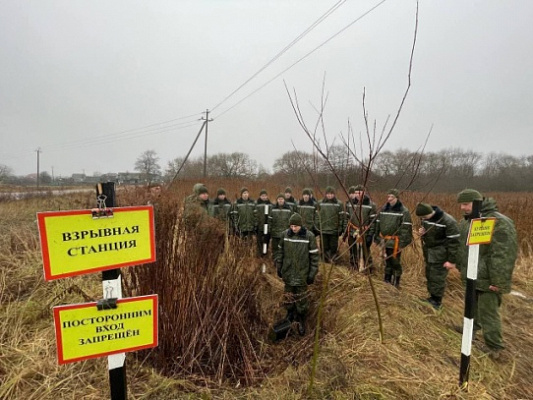Практические занятия с курсантами военно-технического факультета в БНТУ