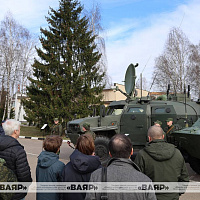 В 120-й отдельной гвардейской механизированной бригаде прошёл день открытых дверей