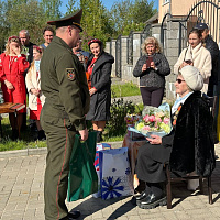 В Колодищах поздравили участников Великой Отечественной войны