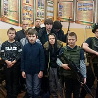 В гостях у гвардейцев