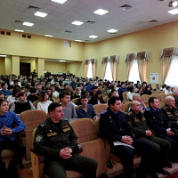 В Логойске торжественно открыли военно-патриотический клуб «Патриот»