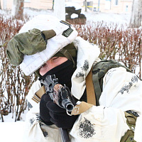 Тренировка гвардейцев