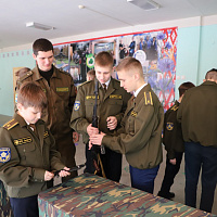 Открытие военно-патриотического клуба «Орлёнок»