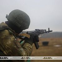 Занятия по боевой подготовке с курсантами Военной академии