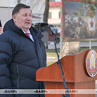 В 120 омбр проводили в запас более 500 военнослужащих, выслуживших установленные сроки срочной военной службы