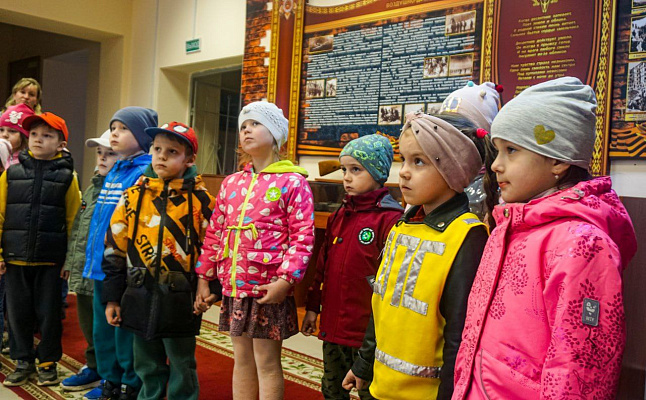 Воспитанники детского сада «Юла» посетили 103 овдбр