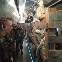 Военнослужащие 147 зрп посетили «Поезд Победы»