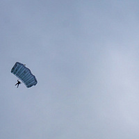 Военнослужащие 103 овдбр совершили прыжки с парашютом