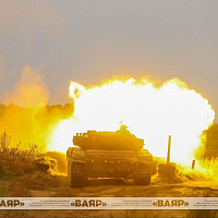 Военнослужащие танкового подразделения 19 омбр выполнили упражнение контрольных стрельб