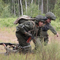 Под Борисовом прошли занятия по боевой подготовке
