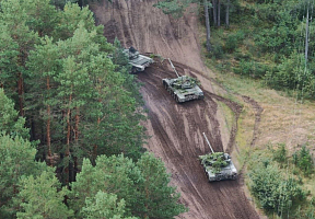 Ротное тактическое учение в 11 омбр