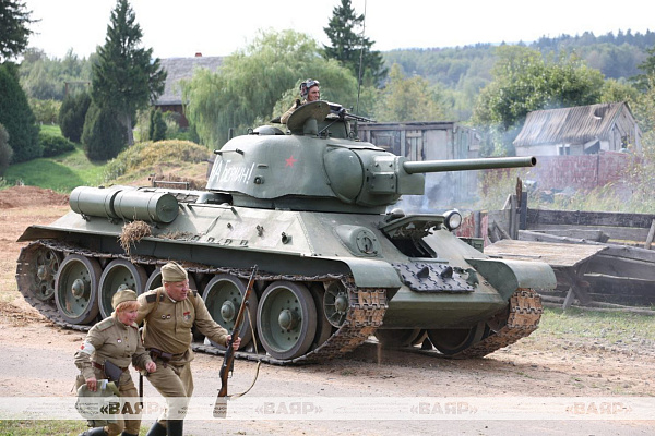 На «Линии Сталина» прошли праздничные мероприятия, посвящённые Дню танкистов