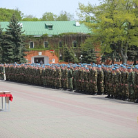 В Брестской крепости чествовали военнослужащих, увольняемых в запас