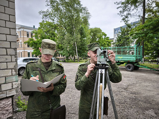 Практика курсантов военно-транспортного факультета в БелГУТ
