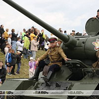 Акция «Марш Победы» в Слониме!
