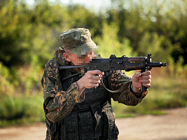 Занятия с военнослужащими 6 омбр