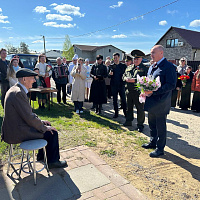 В Колодищах поздравили участников Великой Отечественной войны