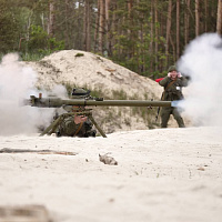В Мозырском районе проводятся учебные сборы с военнообязанными