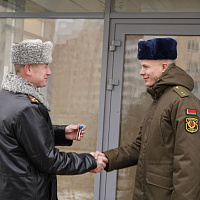 Военнослужащие Могилёвского гарнизона получили ключи от арендного жилья в Могилёве