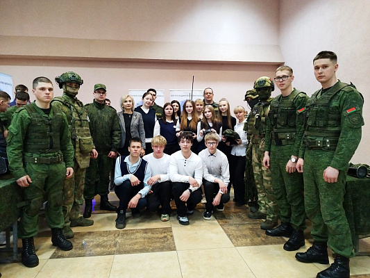 В Толочине прошёл выездной день открытых дверей Военной академии Республики Беларусь