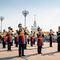 Заслуженный коллектив Республики Беларусь «Образцово-показательный оркестр Вооруженных Сил Республики Беларусь» отмечает 74-летие