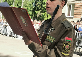 Один из самых значимых ритуалов в жизни каждого военнослужащего