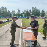 Вручение техники в 1371 инженерной базе