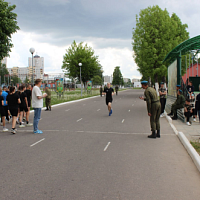 В Витебской воздушно-десантной бригаде состоялся областной этап военно-патриотической игры «Орлёнок»