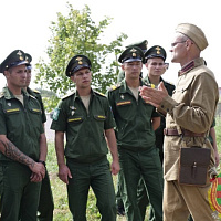 Участники конкурса «Стальная магистраль» посетили историко-культурный комплекс «Линия Сталина»