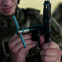 Занятия по огневой подготовке с курсантами Военной академии