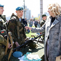 В столичном парке Победы прошли торжественные мероприятия	