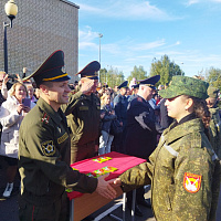 В Слуцке прошло посвящение в кадеты