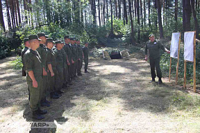 В ЗОК проходит плановый тактический сбор с командирами батальонов (дивизионов)