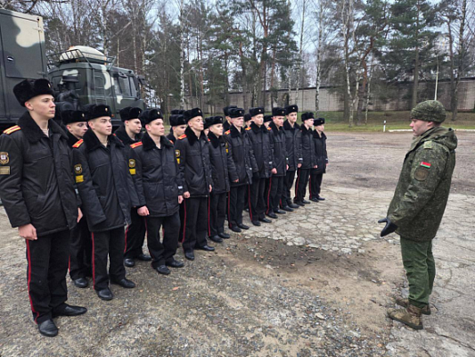 Курсанты МСВУ посетили 31-й навигационно-топографический центр