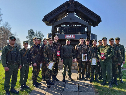 Чествовали увольняемых в запас