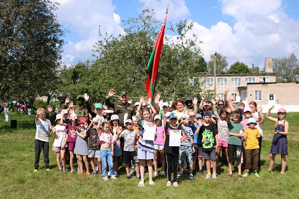 Мероприятие военно-патриотической направленности для воспитанников лагеря «Вереск»