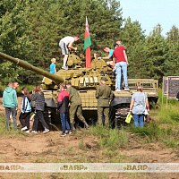 На полигоне 11 омбр отметили День танкистов
