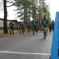 Соревнования по марш-броску состоялись в Военной академии