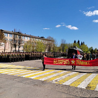 В Лепеле прошёл парад войск Заслоновского гарнизона	