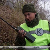 Военнослужащие 30 ождбр навели мост в городском посёлке Бешенковичи